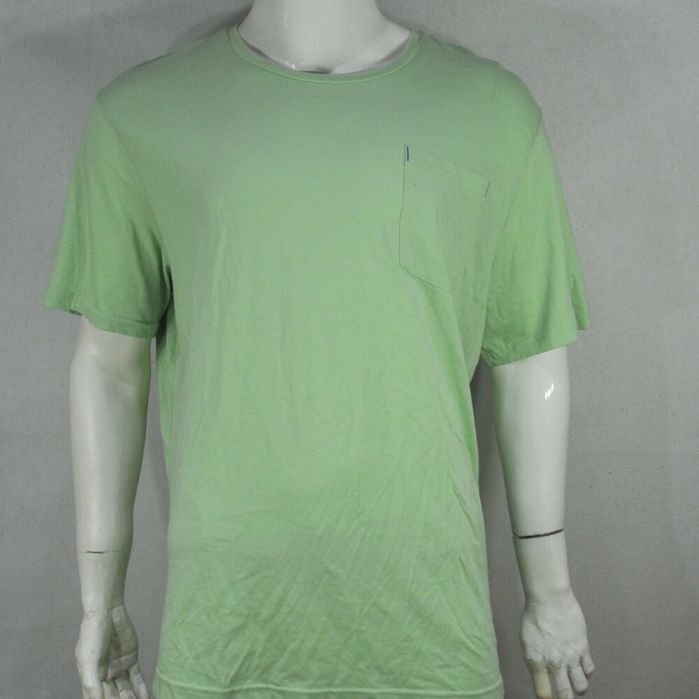 Robert Graham Myles Men's T shirt 2XL Classic fit Pocket tee Sage Green NWT